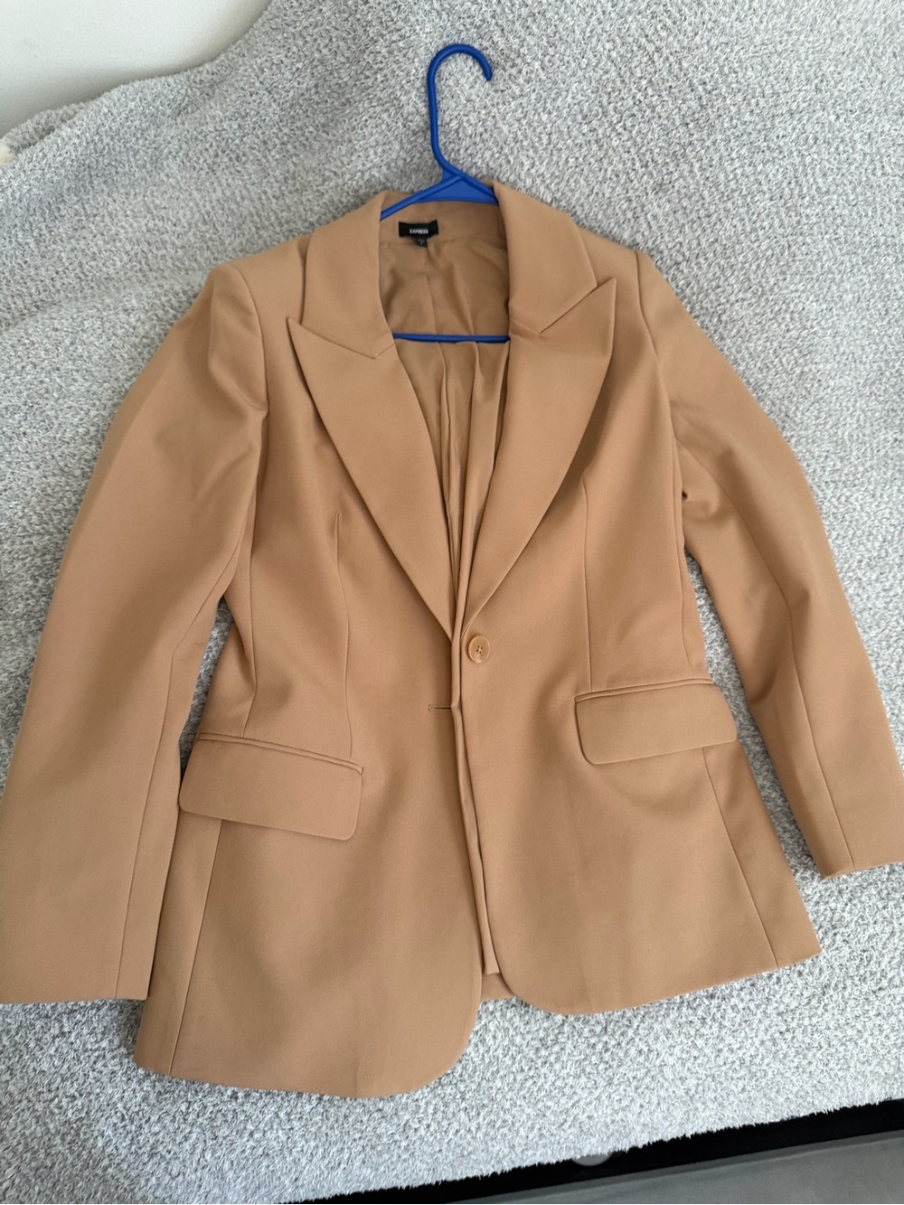 Express Tailored Tan Blazer Jacket